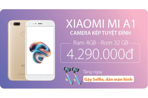 Xiaomi Mi A1 Chính Hãng DGW 4Gb/32Gb