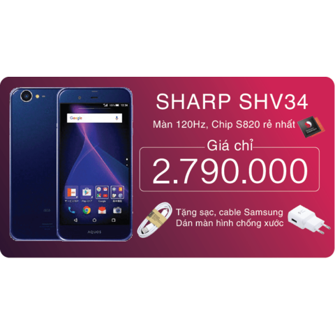 Sharp AQUOS Serie SHV34 (AQUOS Xx3)